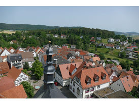 Blick auf Naumburg (Foto: Karl-Franz Thiede)